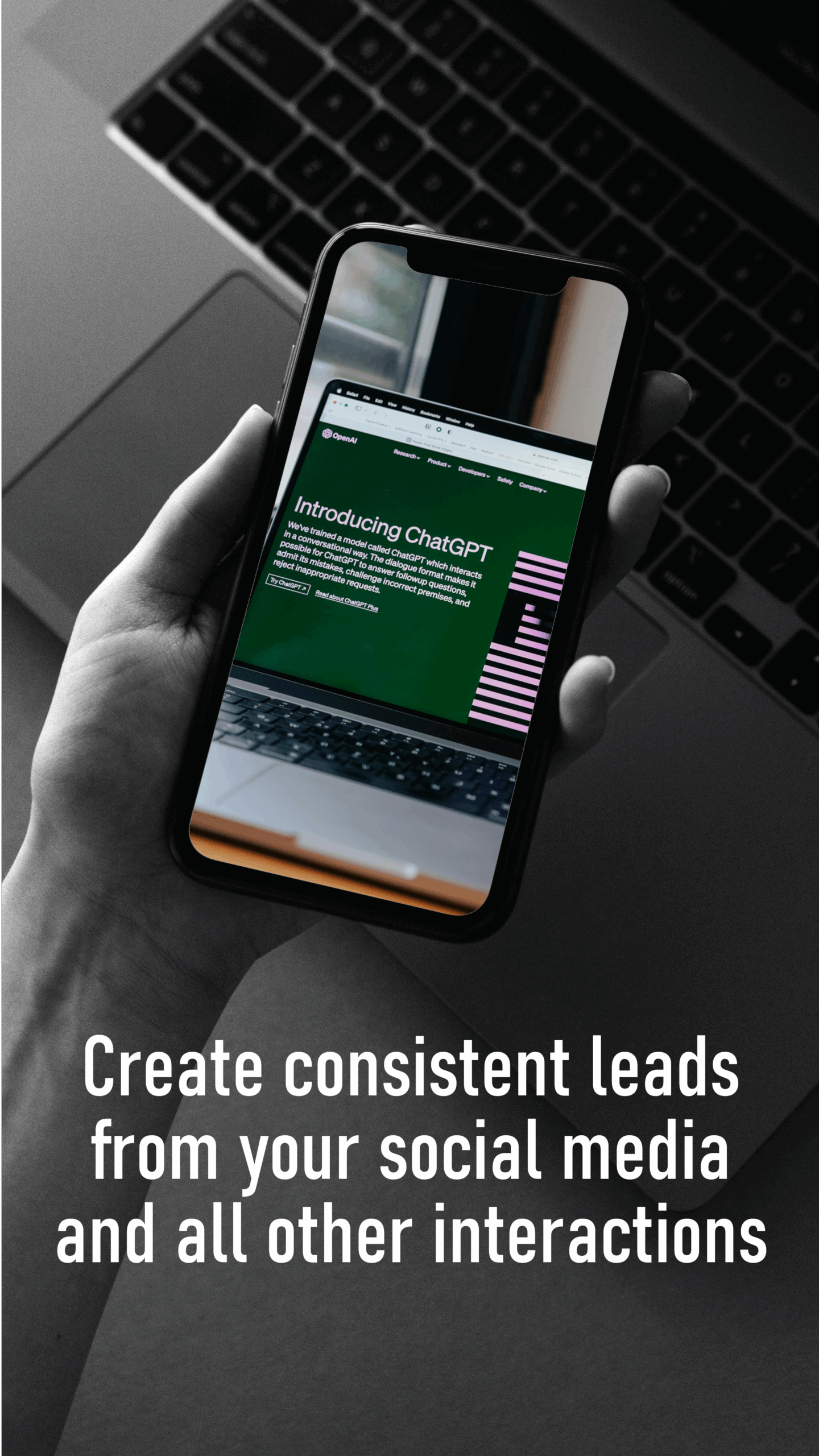 Create consistent leads from your social media and all other interactions